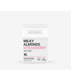 Strawberry almond milk