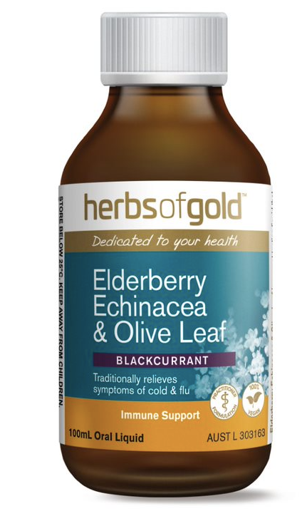 Elderberry Echinacea & Olive Leaf