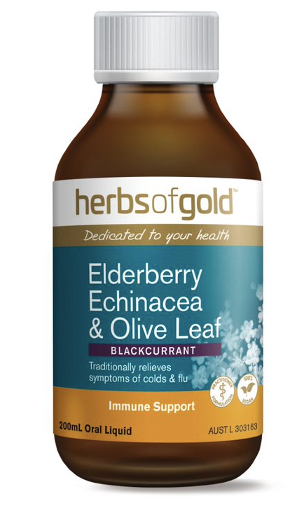 Elderberry Echinacea & Olive Leaf